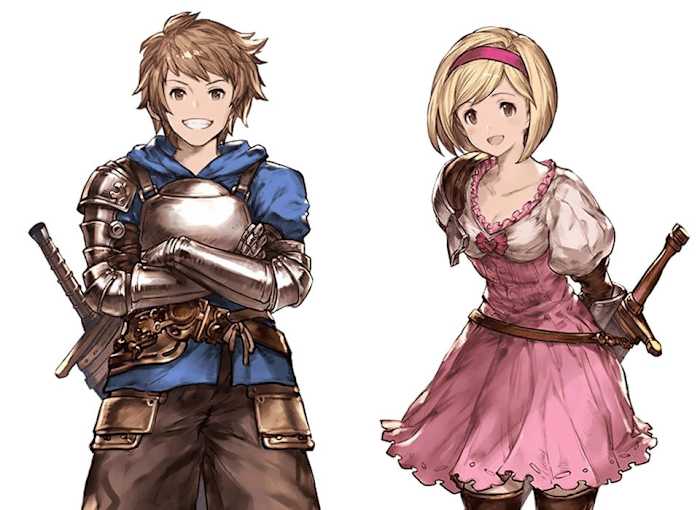 Character art for Gran and Jeeta